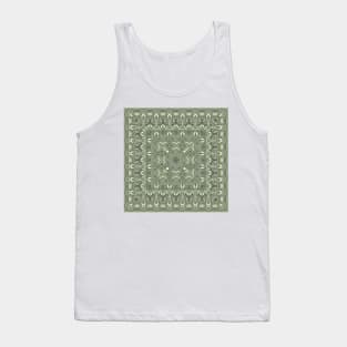 Bright square arabic ornate pattern Tank Top